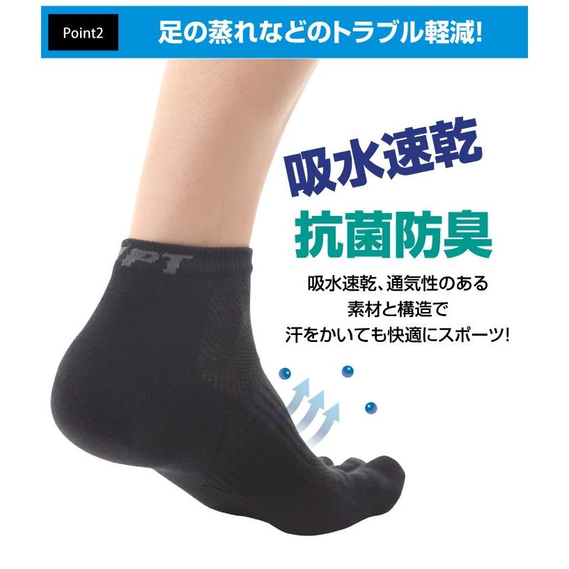 Empt 5本指 ランニングソックス 靴下 メンズ 黒 ブラック ランニングソックス ランニングソックス おすすめ おしゃれ プレゼント かっこいい マラソン ランニン Em 靴下ソックス専門店マイルストーン 通販 Yahoo ショッピング