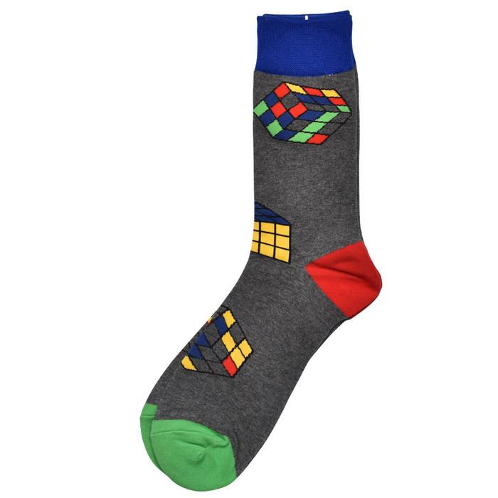 メンズ ソックス 靴下 ルービックキューブ柄 珍しい 珍しい ネタ お洒落 インスタ映え グッズ 衣装 ビジネス カジュアル 普段使い かっこいい かわいい Em 靴下ソックス専門店マイルストーン 通販 Yahoo ショッピング