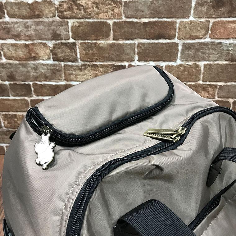 ミィ刺繍入りボストン型キャリーバッグ ムーミン ソフトキャリーバッグ ボストンキャリー キャリー