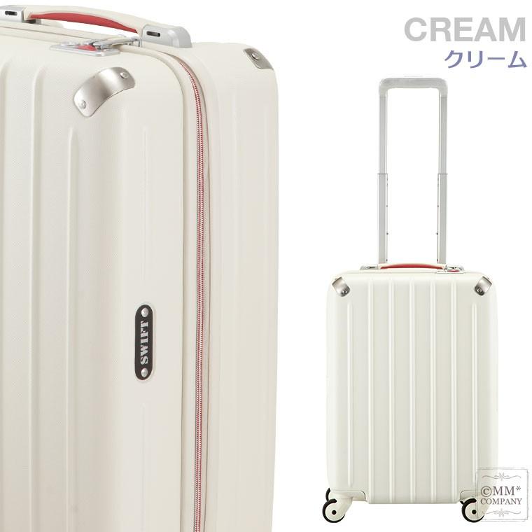 プラスワン スーツケース スウィフト PLUS ONE SWIFT 303-58cm 中型 Mサイズ 3〜6泊用 ジッパータイプのトランクケース。