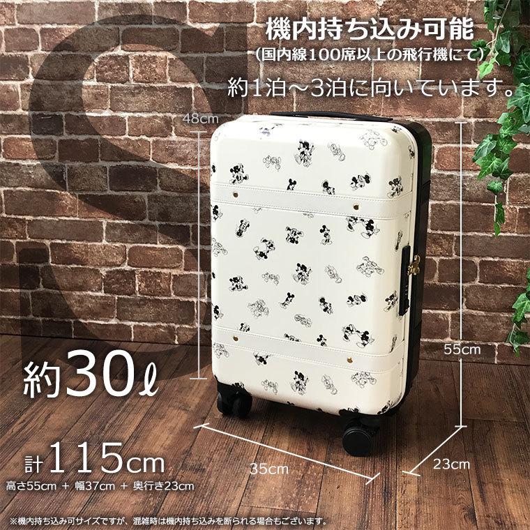 即納 最大半額 スーツケース Sサイズ 30l 機内持ち込み可 ディズニー ミッキーマウス キャリーバッグ ファスナータイプ キャリーケース Dny2246 48 楽天市場 Blog Lonolife Com