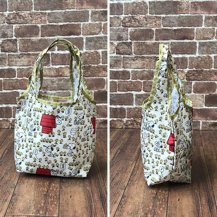 エコバッグ レジバッグ Sサイズ 5l スヌーピー 収納袋一体型 折りたたみ ショッピングバッグ Eco0119 Pn 01 キャリーバッグ通販のmm Company 通販 Yahoo ショッピング