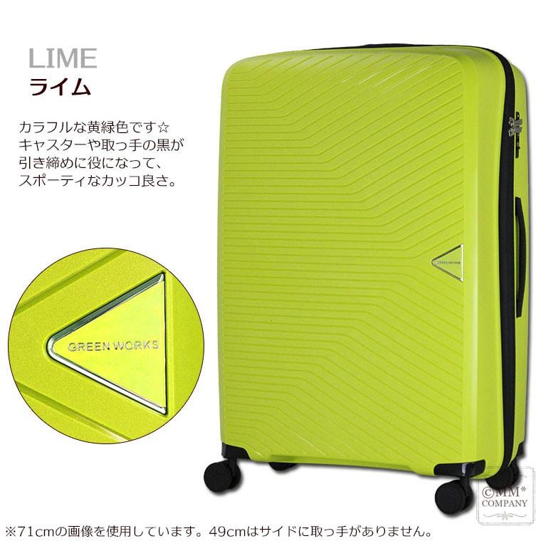 Siffler スーツケース≪GREEN WORKS≫49cm 機内持ち込み可 PP Siffler スーツケース≪GREEN WORKS≫49cm 機内持ち込み可 PP