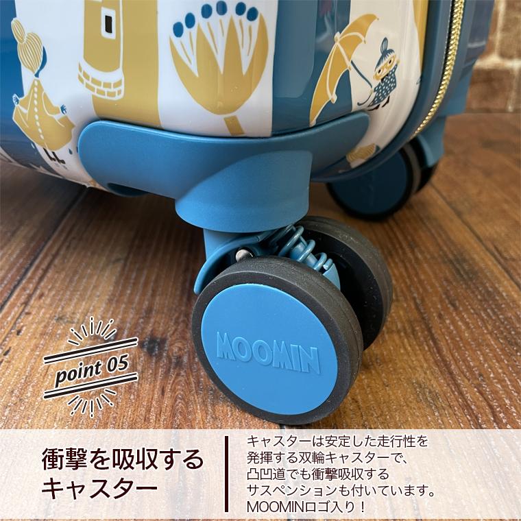 MOOMIN（ムーミン） キャリーバッグ Sサイズ 30L スーツケース 機内