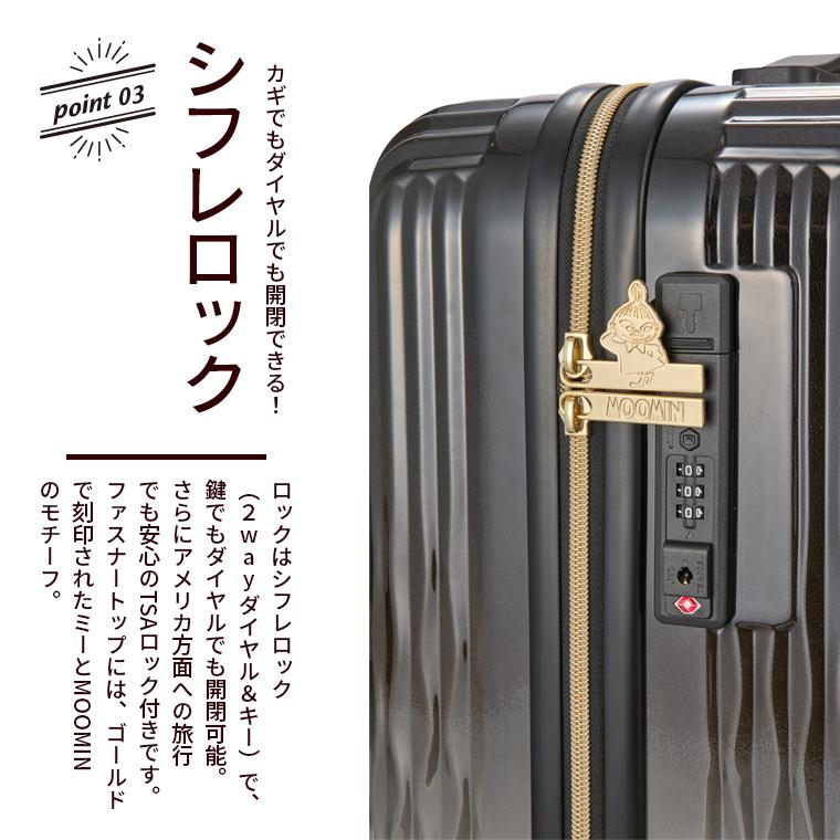 MOOMIN（ムーミン） スーツケース Sサイズ 32L キャリーケース