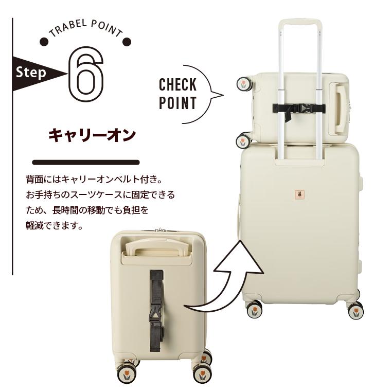 Miffy（ミッフィー） スーツケース 機内持ち込み 小型 キャリーケース