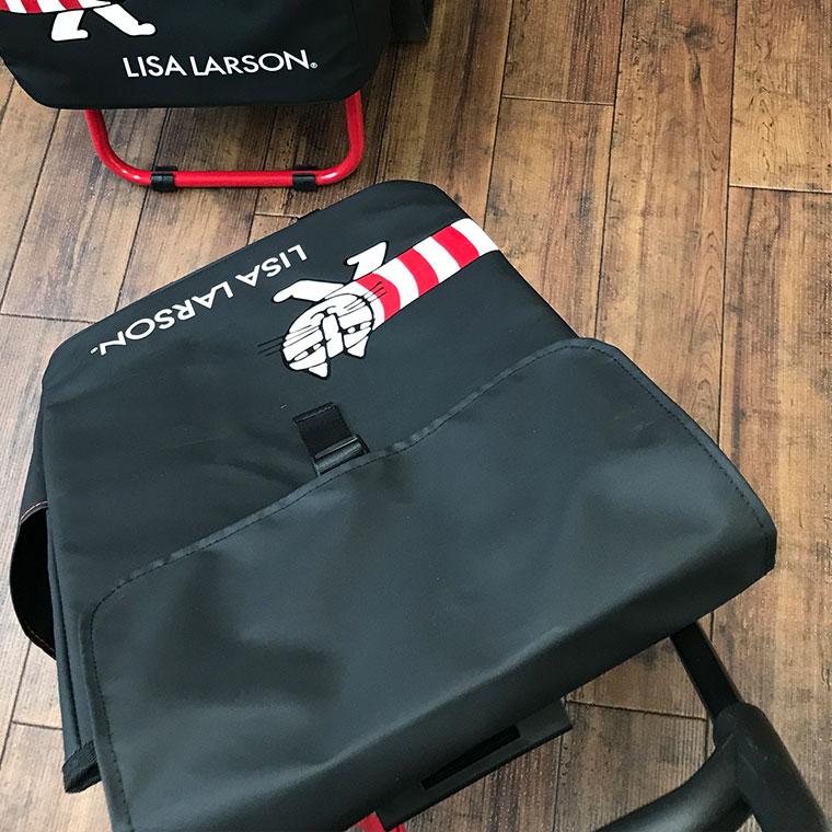 LISA LARSON ブラックキャリーカート ショッピングカート リサラーソン お買い物 かわいい ショッピング
