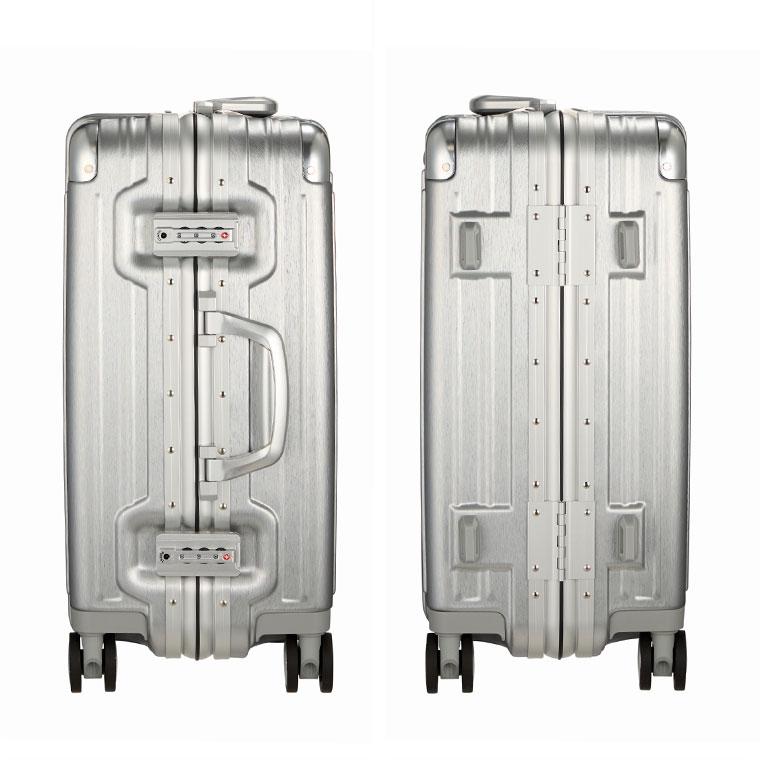 Siffler（シフレ） アルミ調 小型 スーツケース Sサイズ 33L 1日〜3日