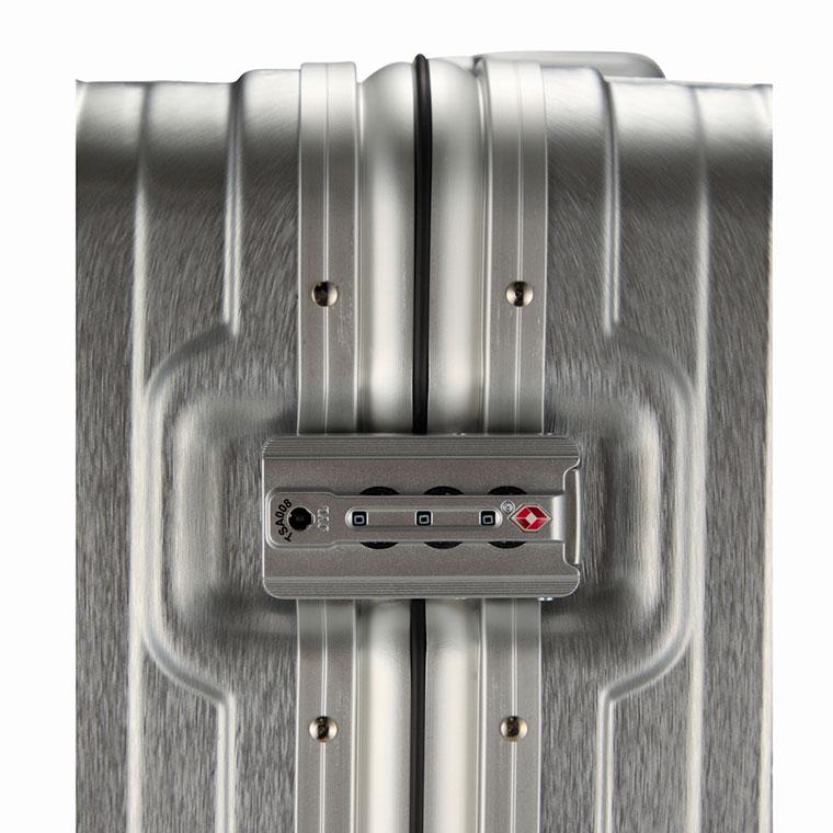 Siffler（シフレ） アルミ調 中型 スーツケース Mサイズ 51L 3日〜5日