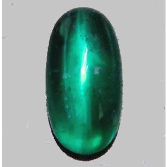 0 30ct コロンビア 青緑 高彩度 エメラルドキャッツアイ 0 30ct Giaノンオイル鑑別書 ノンオイル 瑞浪鉱物展示館 ノンオイル 青緑 瑞浪鉱物展示館ヤフー店