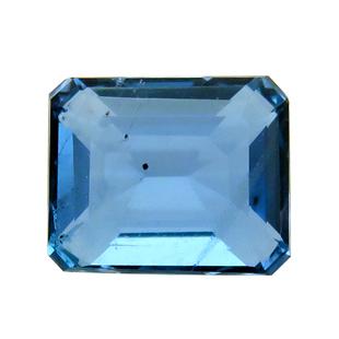 1813アフガナイト 0.78ct 新鉱物 新宝石 鮮やかな青 オレンジの蛍光性 アフガニスタン 瑞浪鉱物展示館 