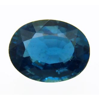 2814 グリーンカイヤナイト 2.09ct 魅力的な青緑 ネパール 瑞浪鉱物展示館 