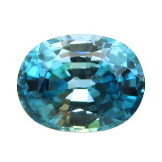 2873 ブルージルコン 3.03ct 一見ブルーダイヤモンド(処理) 新12月の 