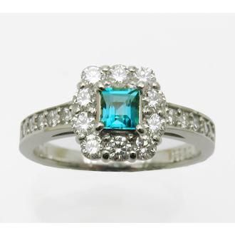 2944【希少宝石 グランディディエライトリング】 0.238ct D0.56ct 