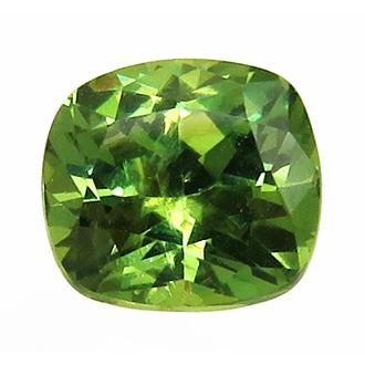 3422 デマントイド 0.77ct 帯黄緑 強いてり ガーネットの王様 ナミビア