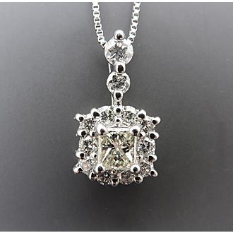 【限定品】 3601【イエローダイヤモンドペンダント】0.22ct VLY VS2 0.28ct Pt【鑑定書付】瑞浪鉱物展示館【送料無料】 【G3659652240】(130900円)