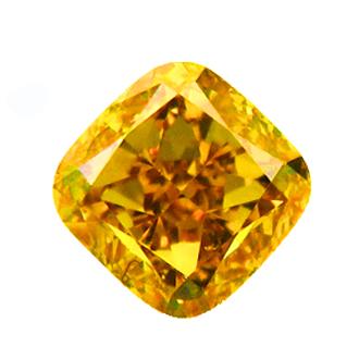 3635 オレンジイエローダイヤモンド 0.373ct Fancy Deep Orangy Yellow