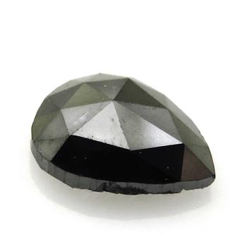 4059 上級品 裸石 ルース ブラックダイヤモンド 0.55ct ローズカット