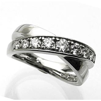 プラチナギルド カシケイ Thanks Days Platinum ダイヤモンド 0.60ct  