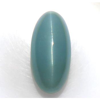 アクアマリンキャッツアイ 8.81ct 裸石 ルース 淡いスモーキーブルー 