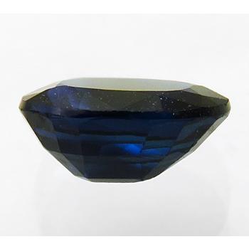 ブルーサファイア 0.92ct 裸石 ルース 濃い青 ソーティング付 瑞浪鉱物 