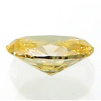 オレンジダイヤモンド ルース 0.06ct Fancy Yellow Orange SI-2 中宝