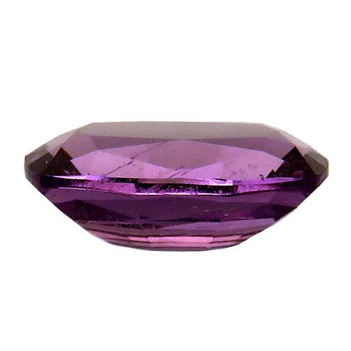 非加熱 パープルサファイア ルース 0.57ct 高彩度のパープル