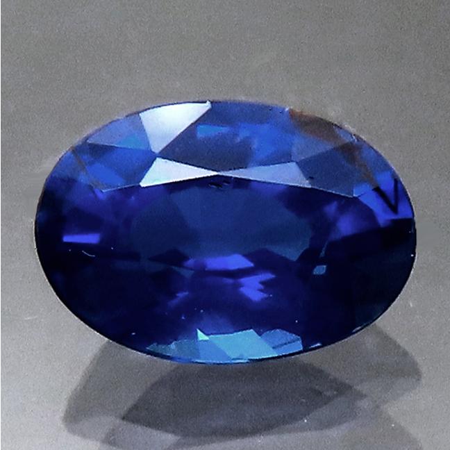 ルース コーンフラワー ブルーサファイア 0.65ct 非加熱 鑑別書付 瑞浪 
