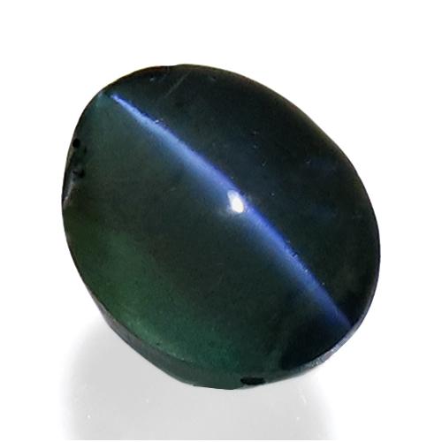 上級品 ルース アレキサンドライト キャッツアイ 1.83ct 高透明度 強い 