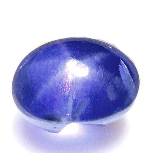 天然 スターサファイア 3.56ct ルース 高い透明度 美しい青 やさしい 
