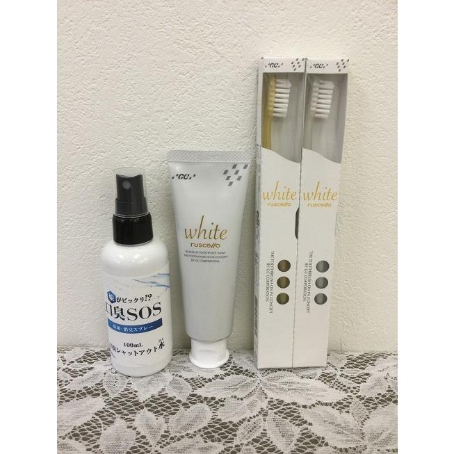 ルシェロ（ジーシー） 美白用薬用歯磨き ルシェロホワイト 歯磨き粉
