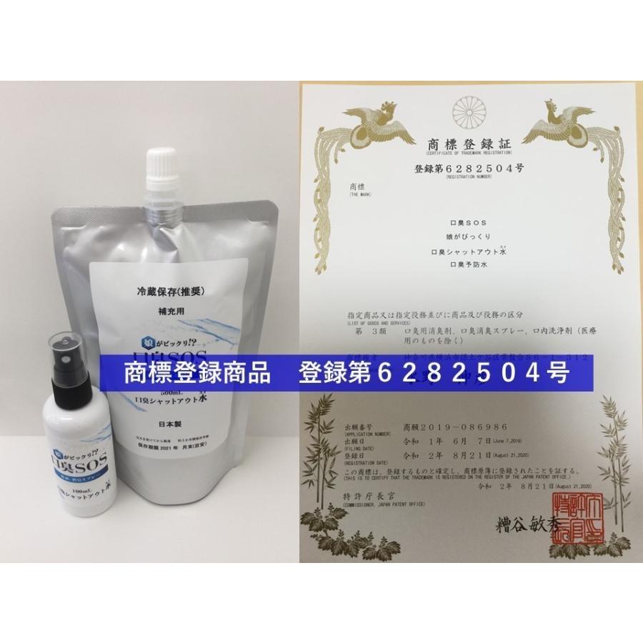 口臭ケア  口臭対策 口臭予防 口臭の原因 口臭を消す  口臭チェッカー 口臭サプリ 口臭　マウスウォッシュ 　舌苔【 口臭SOS 】 携帯用100ml |  | 05