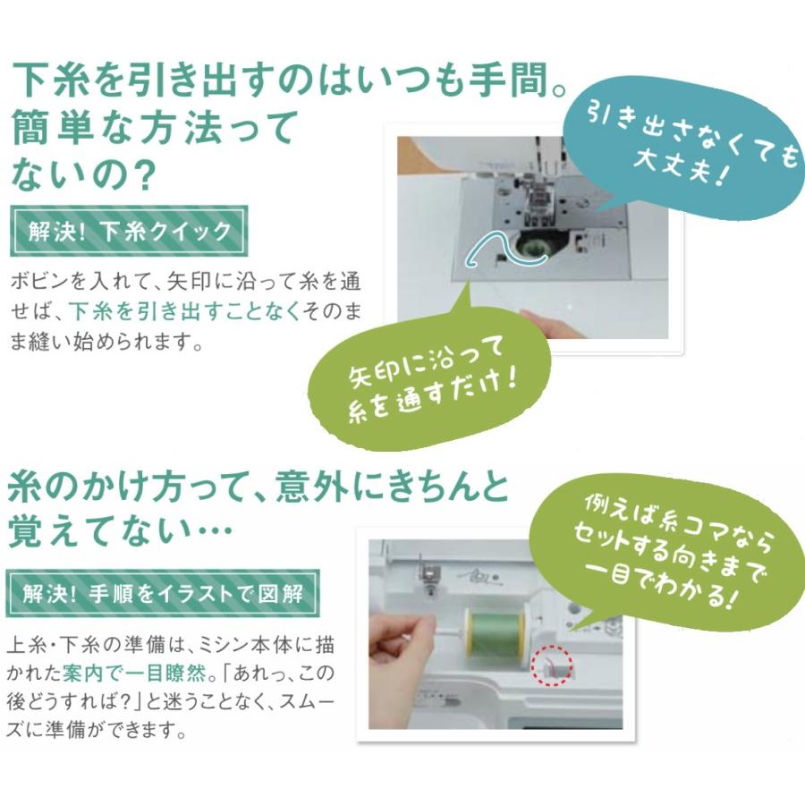 ブラザー工業 ミシン ブラザー Lisere300 リゼレ300 CPH4501