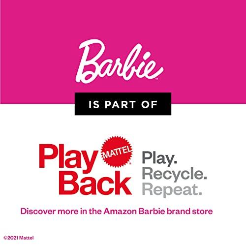 バービー(Barbie) ドリームハウス ライトとサウンドでたのしむ プールとエレベーターつきのおうち 着せ替え人形ハウス・アクセサリー付き3歳 ドリームハウス