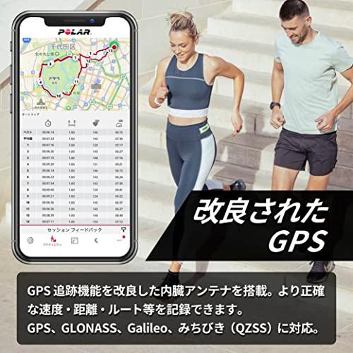 POLAR(ポラール) Pacer Pro GPS プレミアムランニングウォッチ ホワイトレッド S-L ?900102180 ホワイトレッド POLAR