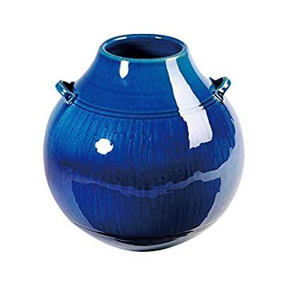 22春夏新色 東京堂 瑠璃楽花瓶 信楽焼 口径 約7 幅 約 高さ 約21cm Yk9019 1コ まもなくchromebookでsteamが動 Al brasil Org Br