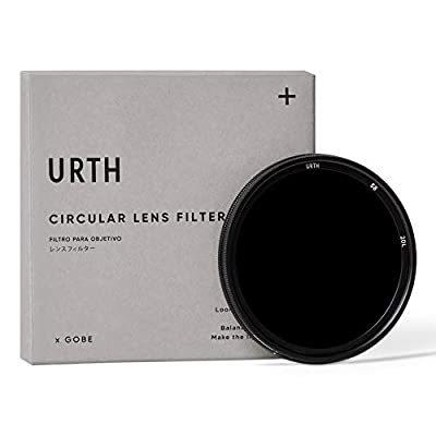 うのにもお得な Urth 58mm 可変調整可能NDレンズフィルター(プラス+) (6-10ストップ) ND64-1000 レンズフィルター本体