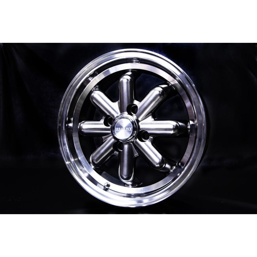 DA64 エブリィBUBRY ホイール BUB-eight 14インチ ハイパーブラック