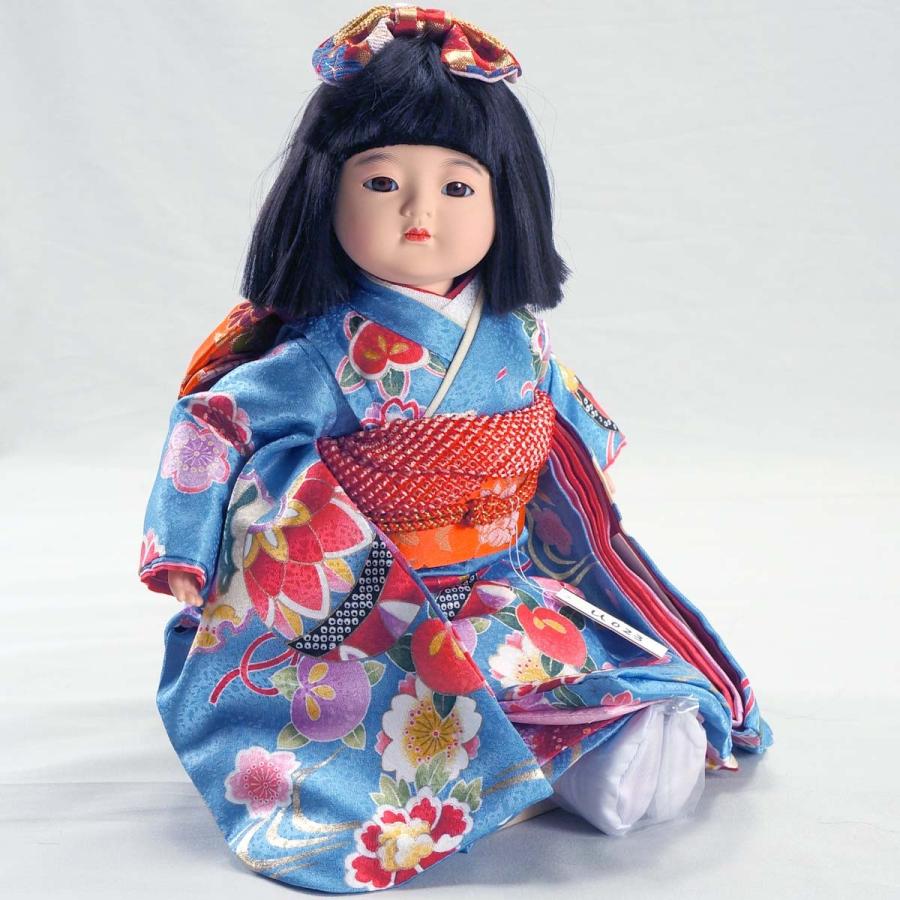 市松人形着物10号総絞り 市松人形着物10号総絞り