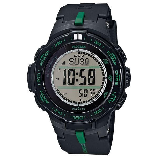 【7年保証】カシオ PROTREK メンズ　男性用ソーラー電波腕時計 【PRW-S3100-1JF】(国内正規品)