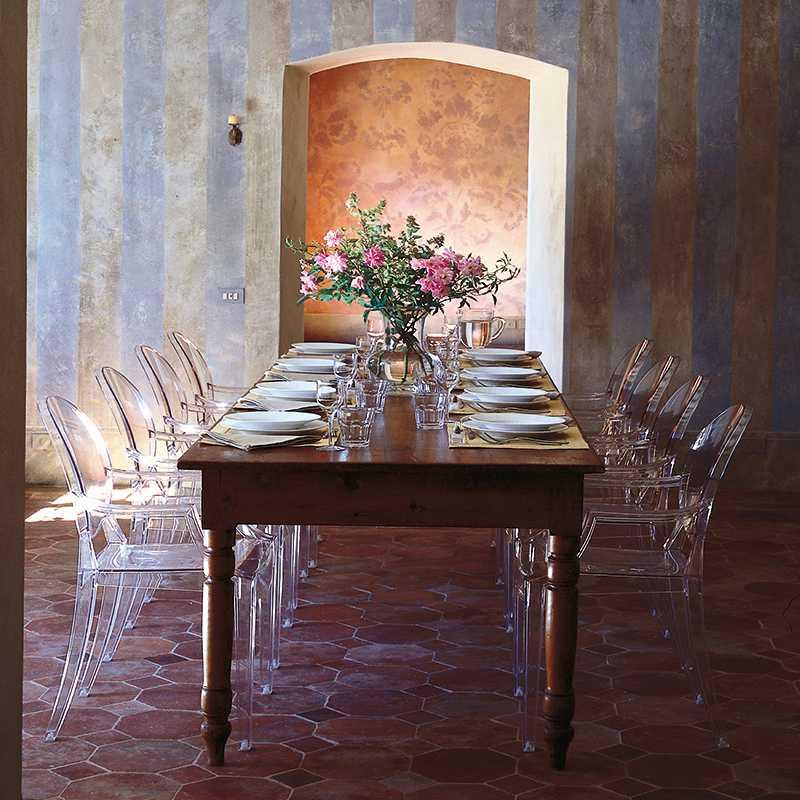 か19 Kartell カルテル ルイ・ゴーストアームチェア サロンアーム Kartell（カルテル） 正規代理店 アームチェア Louis Ghost ルイ