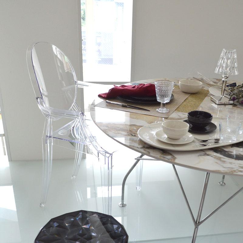 Kartell（カルテル） 正規代理店 アームチェア Louis Ghost ルイ