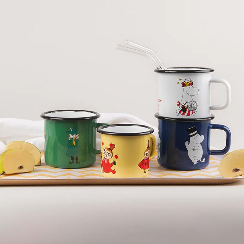 Muurla（ムールラ） MOOMIN Enamel Mug ムーミン ホーローマグ 370ml