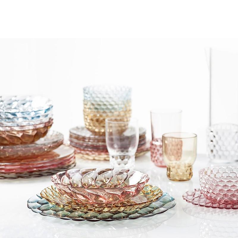【新品】Kartell カルテル ジェリーズオーバルトレイ 2枚セット Kartell JELLY plate / カルテル ジェリー プレート - インテリア