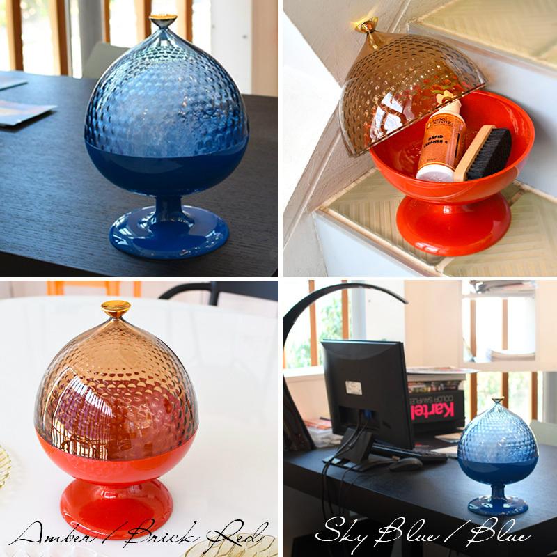 Kartell（カルテル） 正規代理店 コンテナ 収納 お菓子入れ Pumo