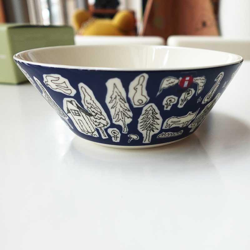 iittala（イッタラ） X ミナ ペルホネン ボウル 15cm フォレストライフ