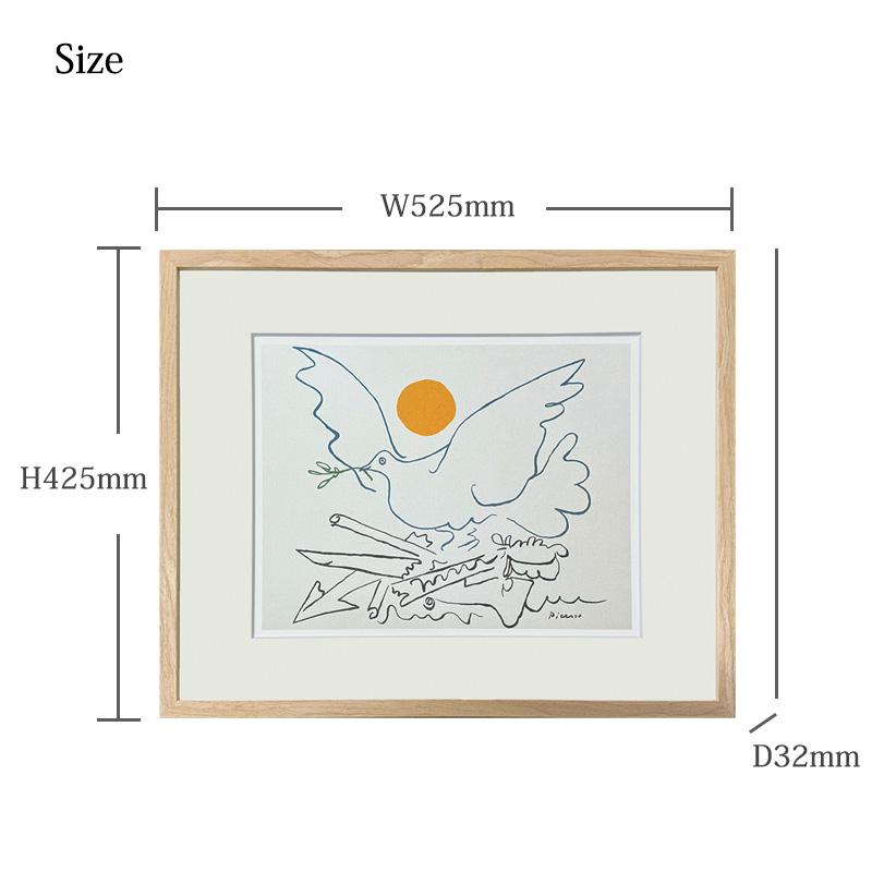 Pablo Picasso】 パブロ・ピカソ 武器のない世界へ アート