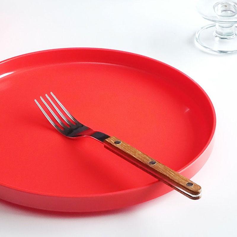 食器 Heller ヘラー プレートM φ19×1.9cm 皿 メラミン樹脂 食洗機可