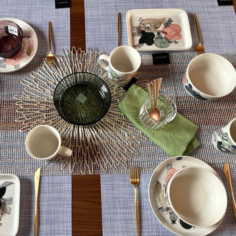 spring.has.come様　おまとめ　マリボウル　アラビアスパイス ARABIA（アラビア） クッカマー ボウル 13cm グリーン 水彩画 春 食洗