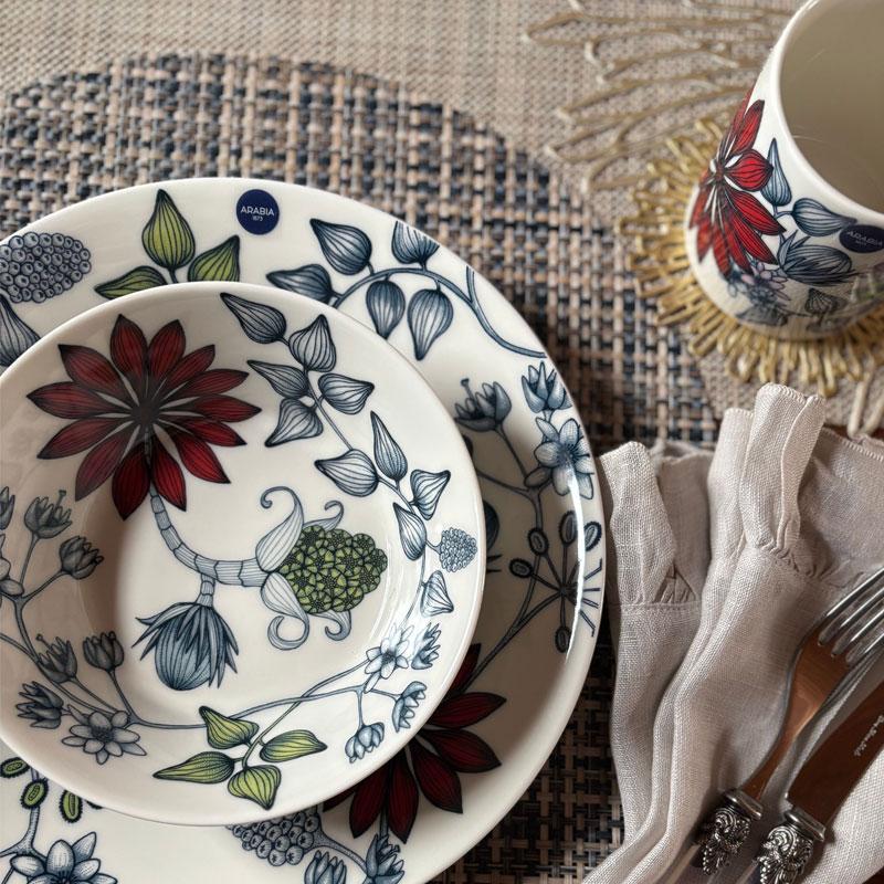 ARABIA アラビア ルノ サマーレイ マグ 0.35L マグカップ 食洗機